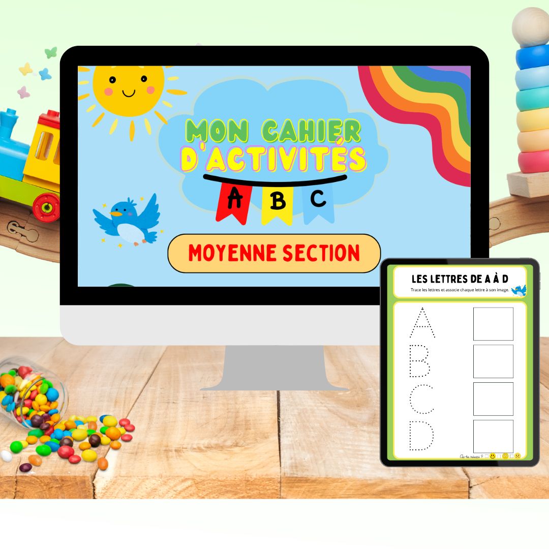 Livret Numérique "Moyenne Section de Maternelle" (Dès 4 ans)