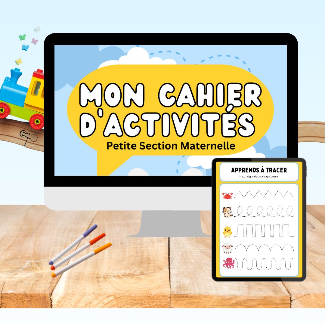 Livret Numérique "Petite Section de Maternelle" (Dès 3 ans)