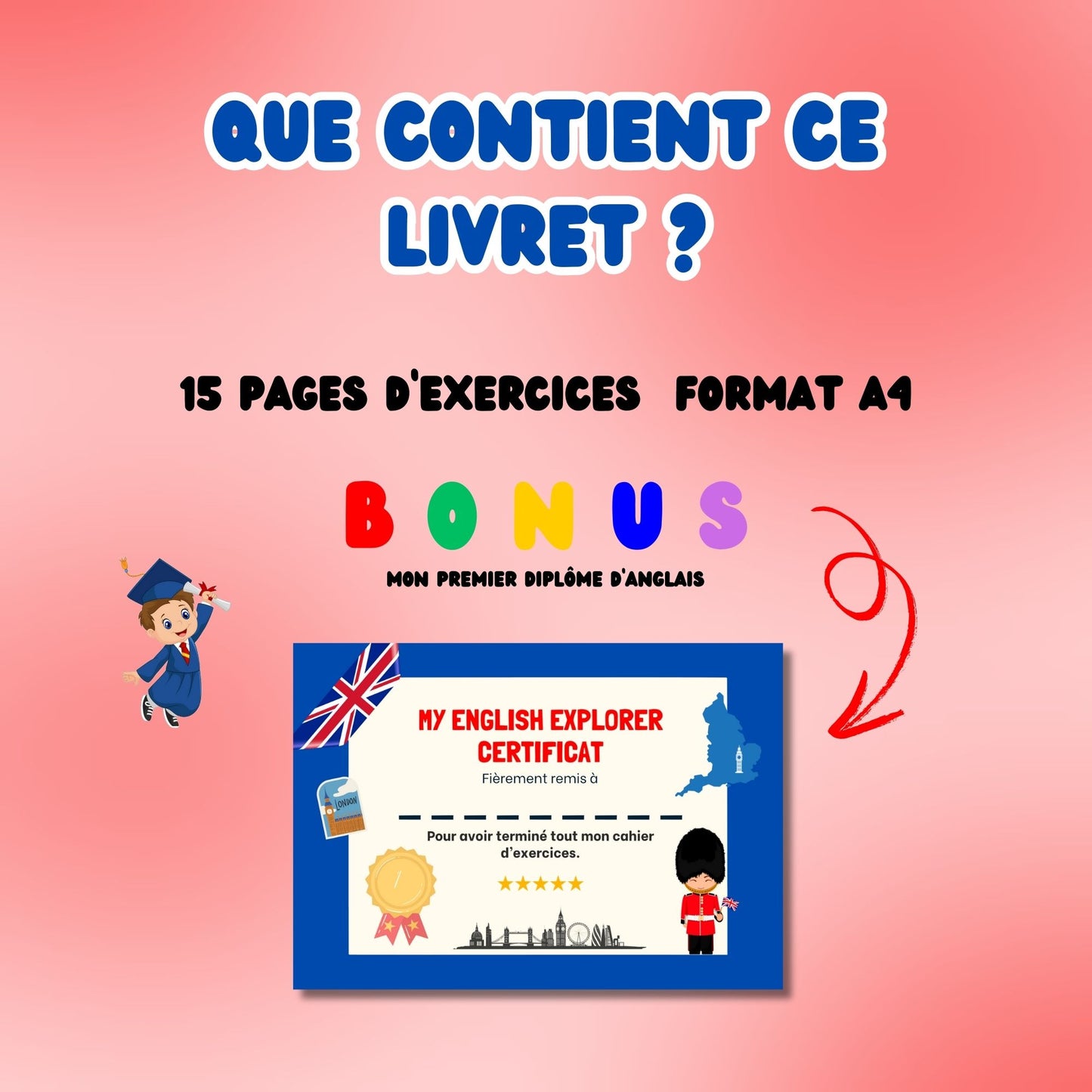 Livret Numérique "Mon Premier Livret d'Anglais"